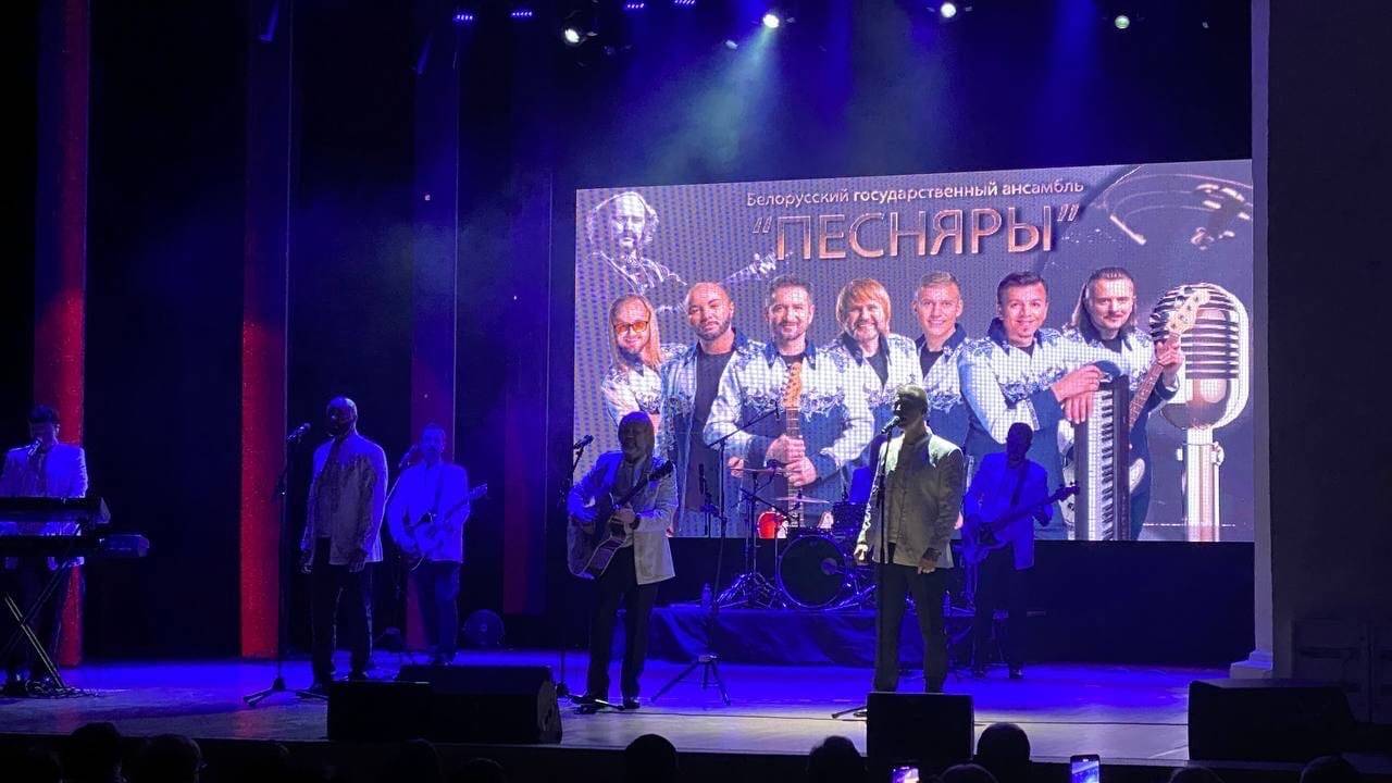 Накануне в Уфе с огромным успехом прошел концерт белорусского государственного ансамбля «Песняры»